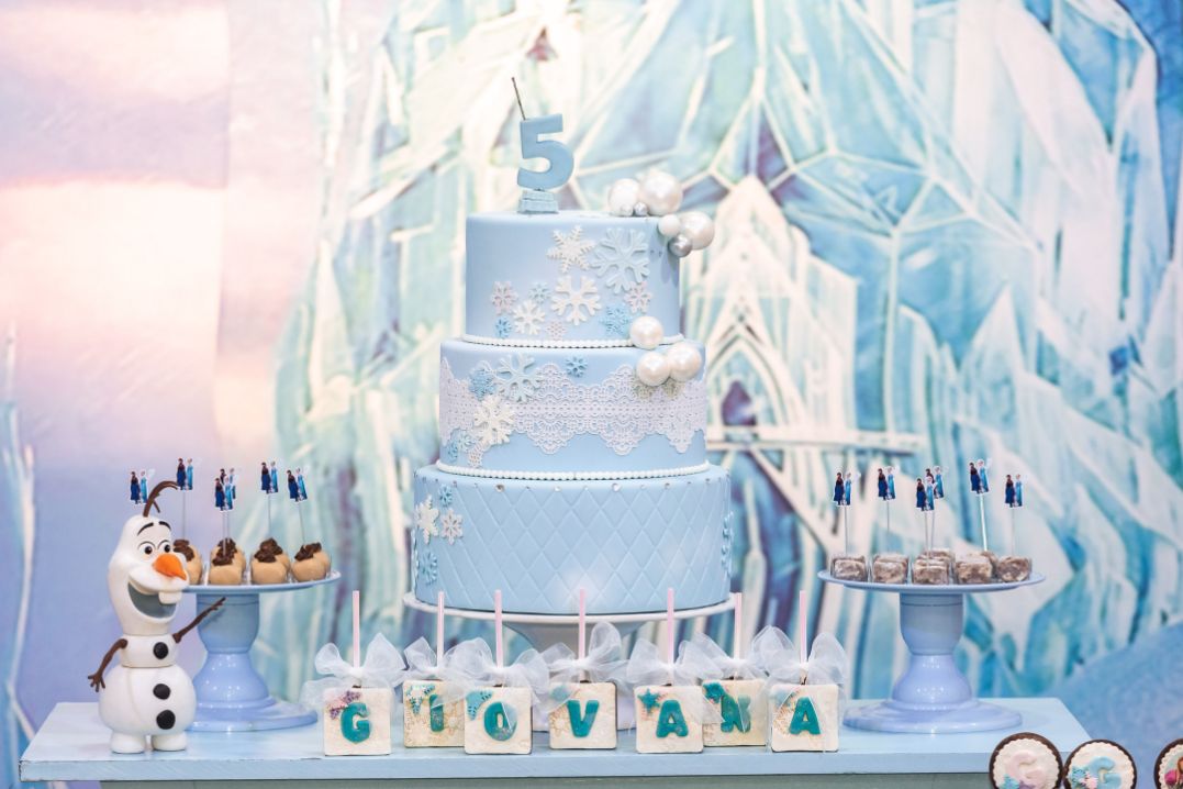Imagem das decorações star happy