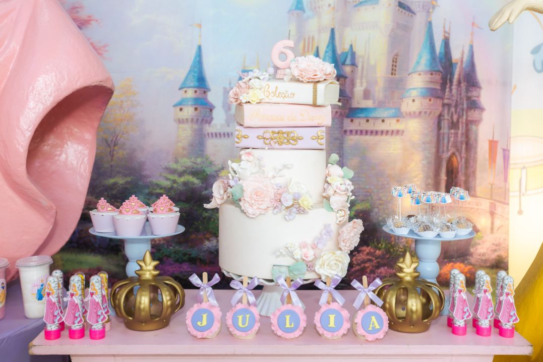 Imagem das decorações star happy