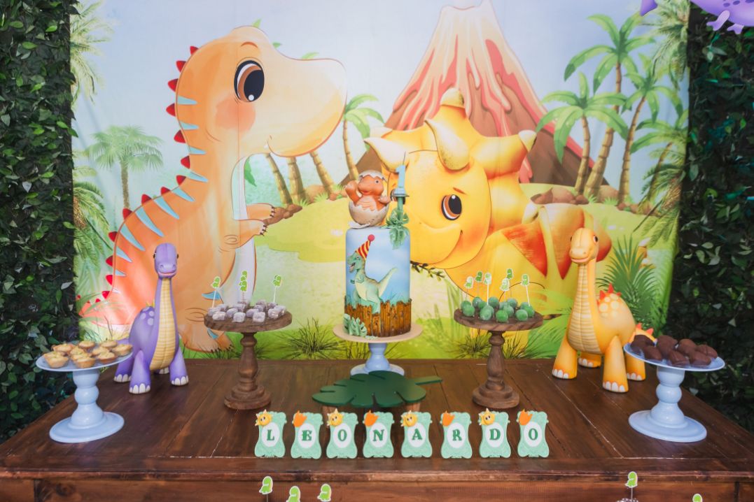Imagem das decorações star happy