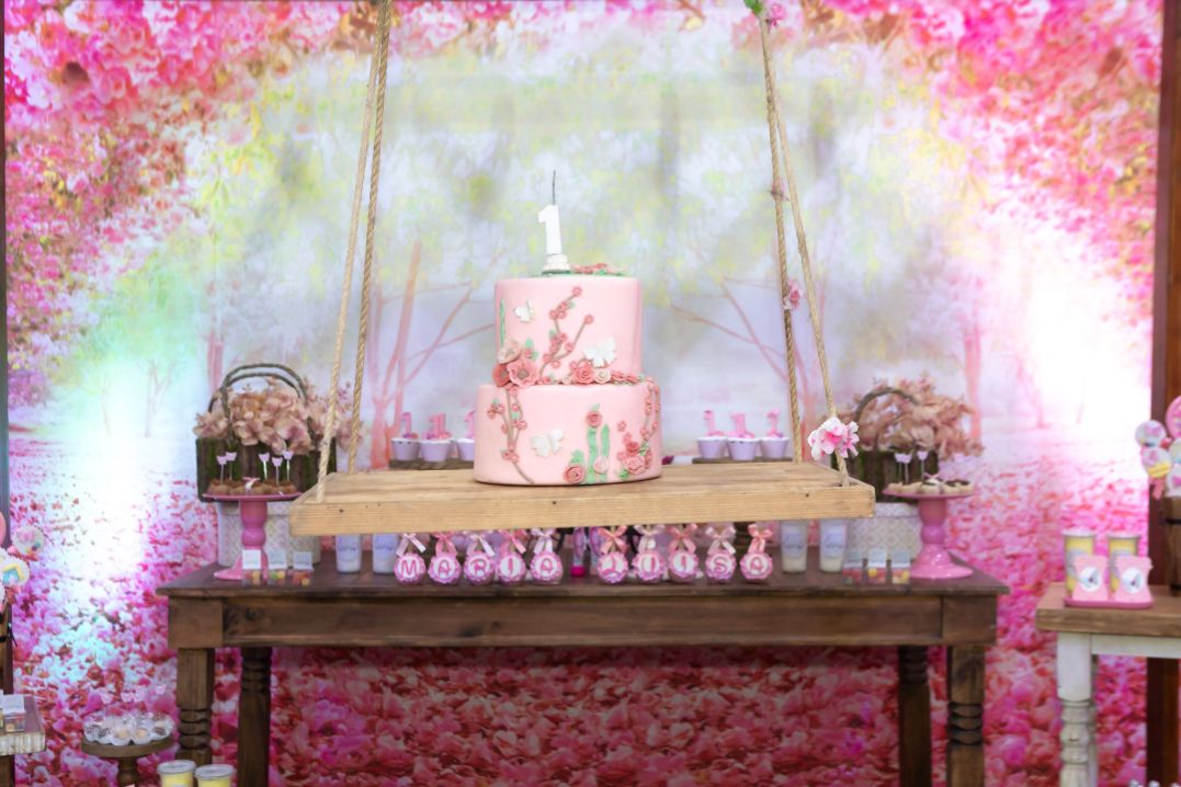 Imagem das decorações star happy