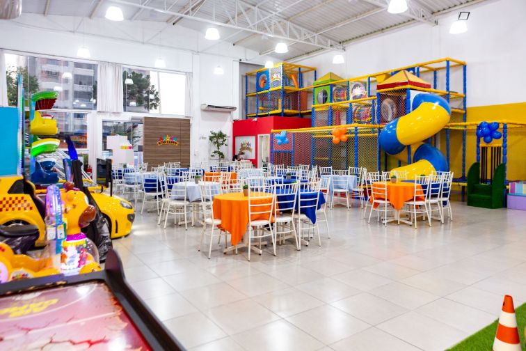 Estrutura disponibilizada para os eventos no Buffet Star Happy