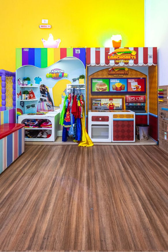 Estrutura disponibilizada para os eventos no Buffet Star Happy