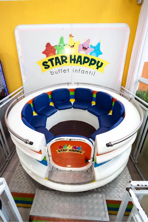 Estrutura disponibilizada para os eventos no Buffet Star Happy