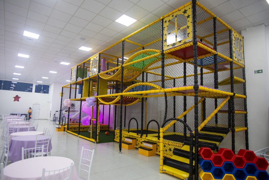 Estrutura disponibilizada para os eventos no Buffet Star Happy