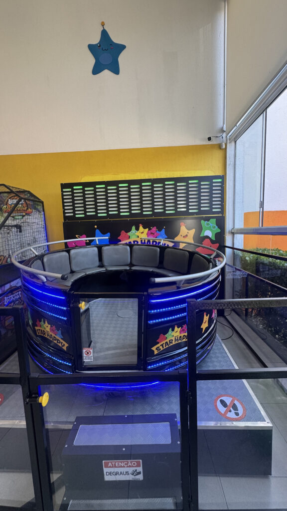 Estrutura disponibilizada para os eventos no Buffet Star Happy
